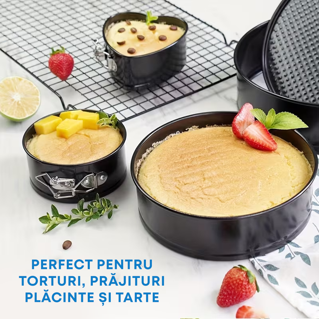 Set 3 Tavi de Copt Antiderente, Diverse Forme