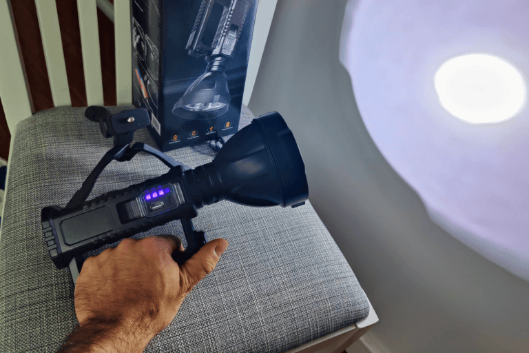 Lanternǎ Led, Reîncarcabilǎ, Funcție de Baterie Externǎ, 4 Moduri de Iluminare + Trepied