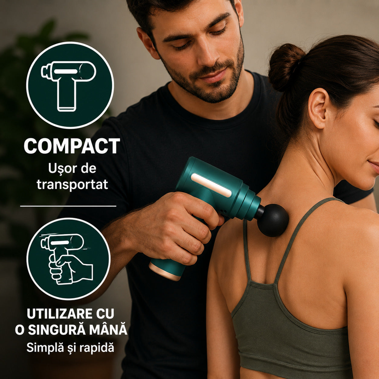 Design compact tip pistol si usor de utilizat 
