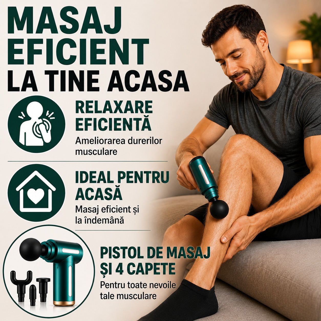 Masaj eficient la tine acasa