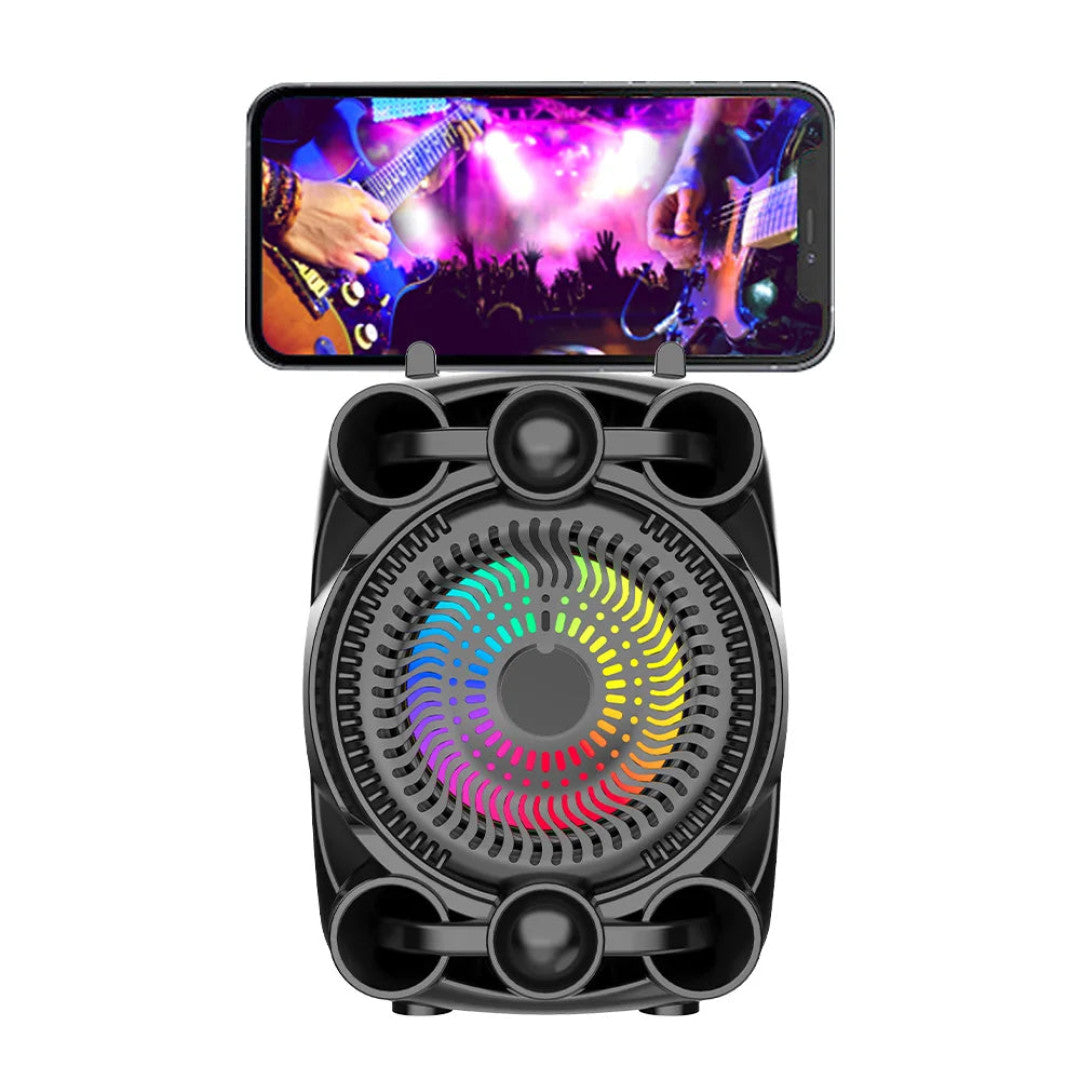 Boxă Bluetooth Portabilă ZQS1497 - Sunet Clar și Lumini RGB
