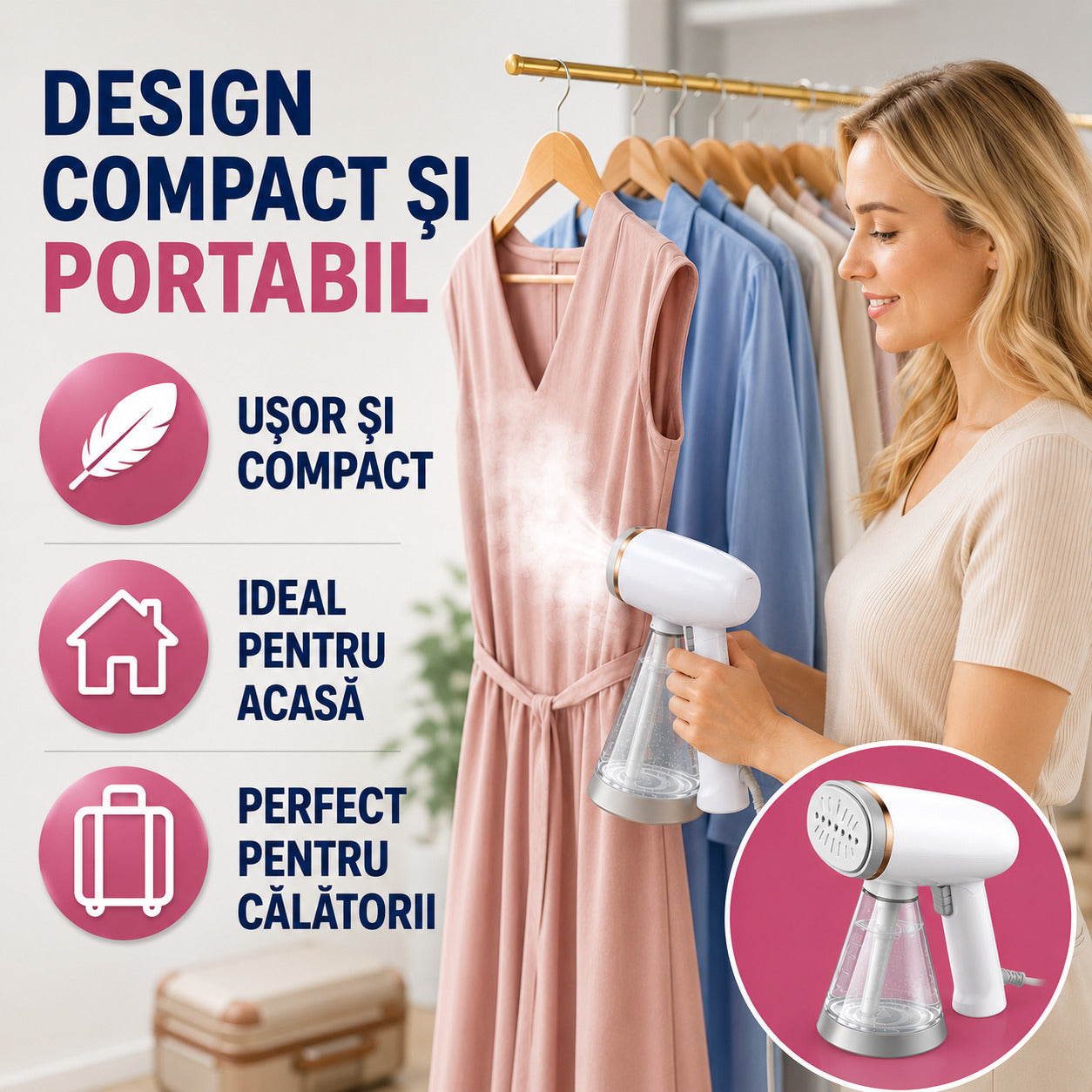 Design compact și portabil