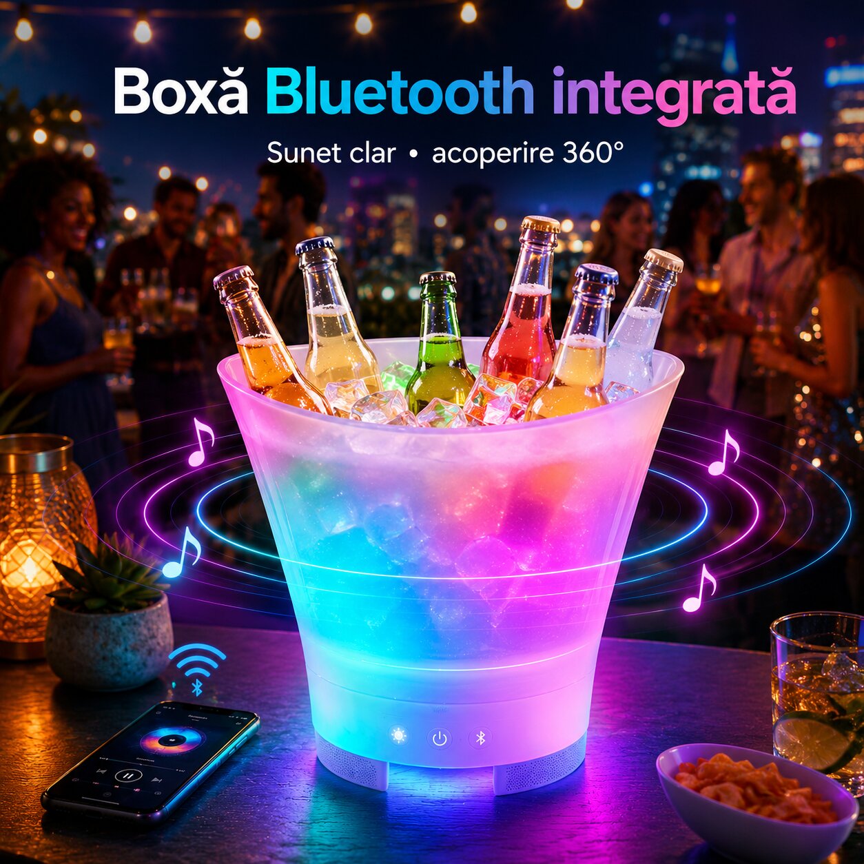 Boxă Bluetooth integrată