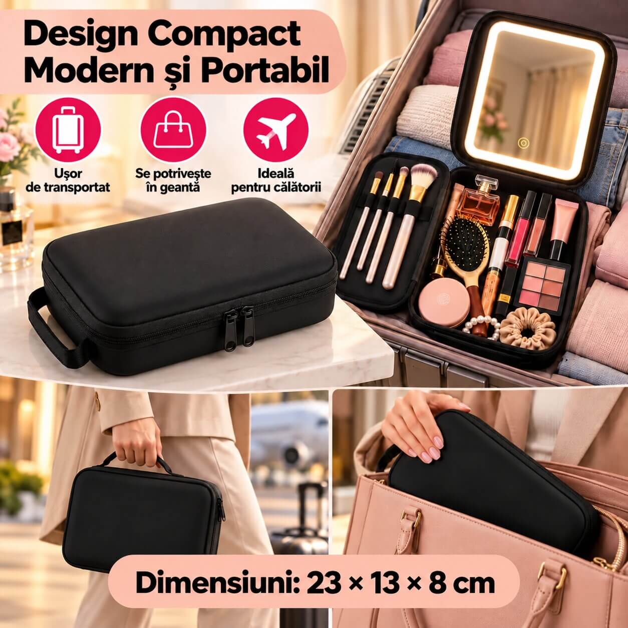 Design Compact, Modern și Portabil