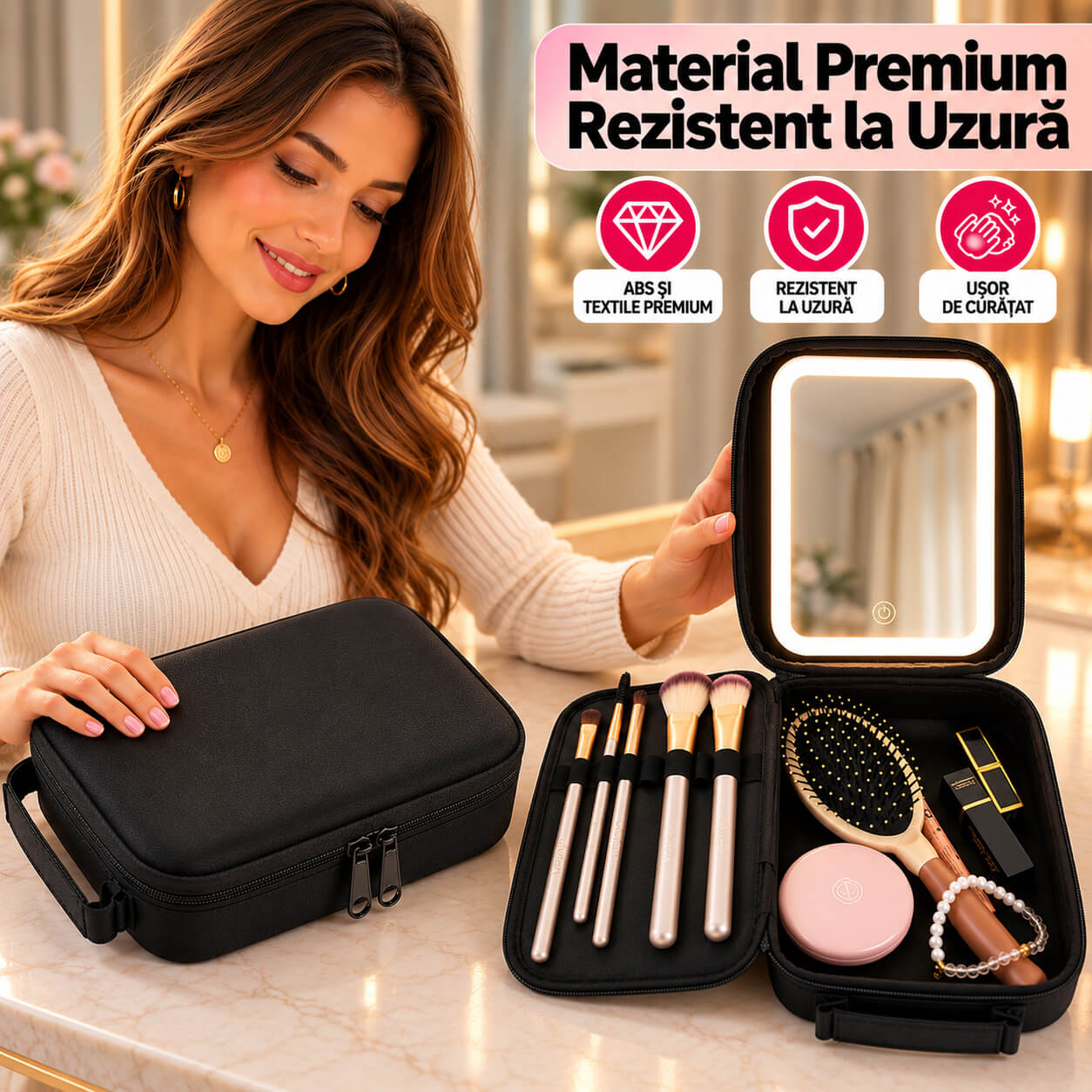 Material premium, rezistent la uzură
