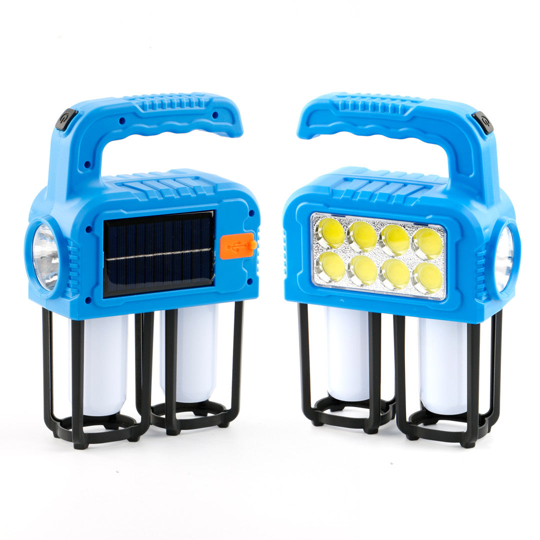 Lanterna Solară LED 21x14cm cu 3 Moduri de Lumină