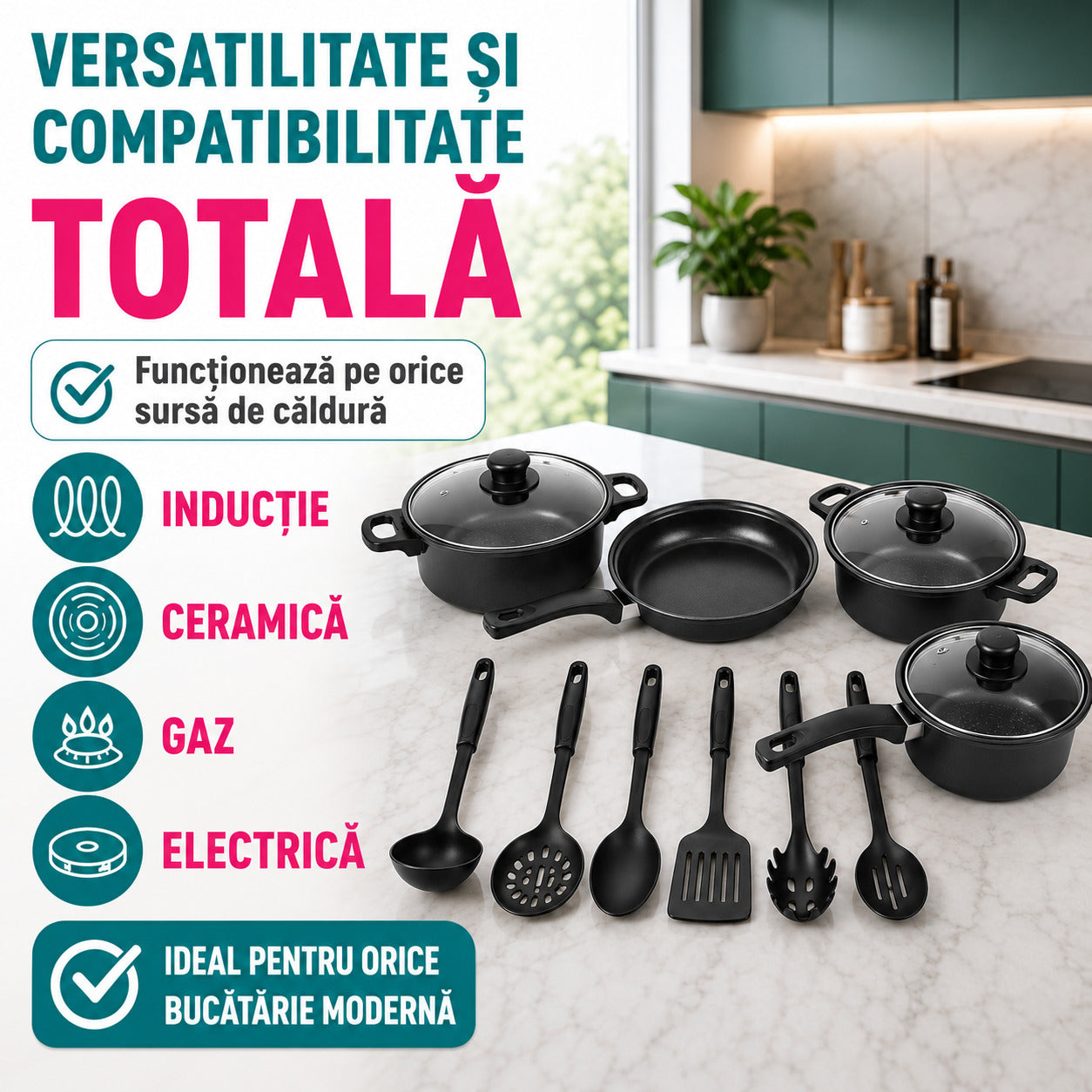 Versatilitate și compatibilitate totală