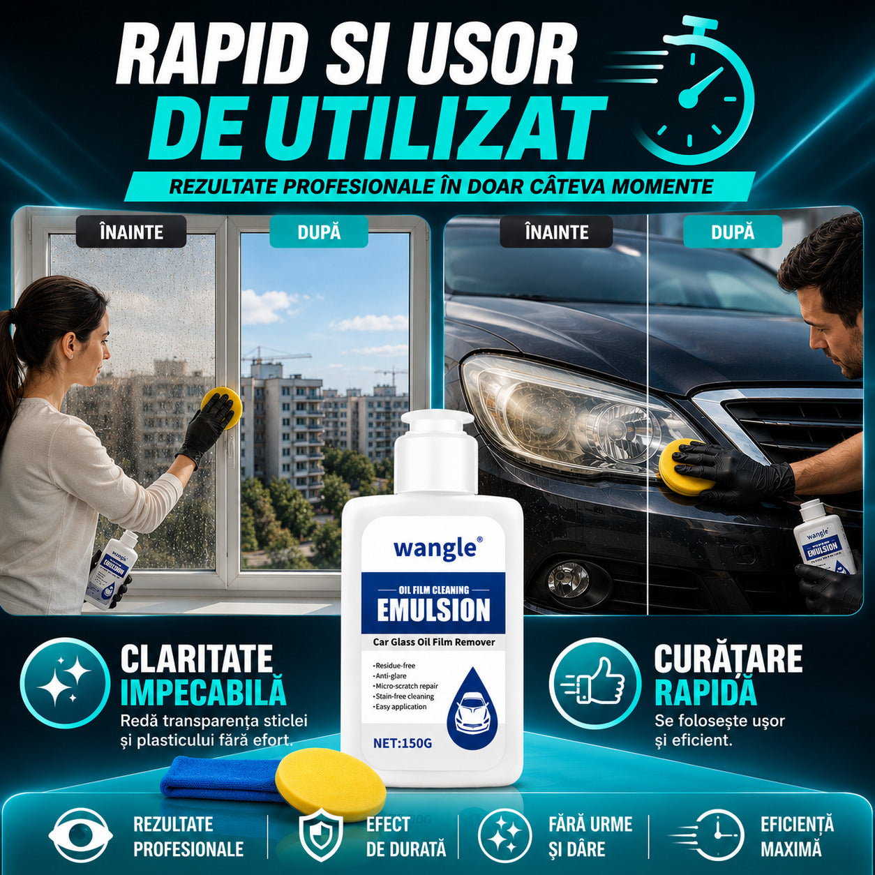 Rapid si usor de utilizat