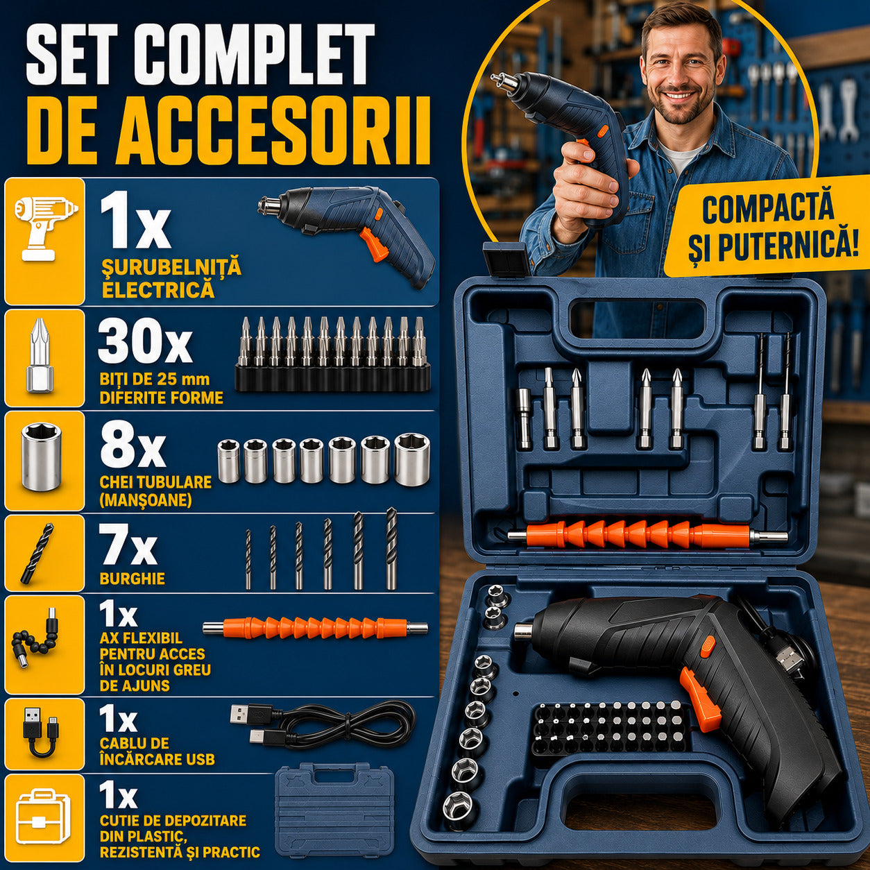 Set complet de accesorii