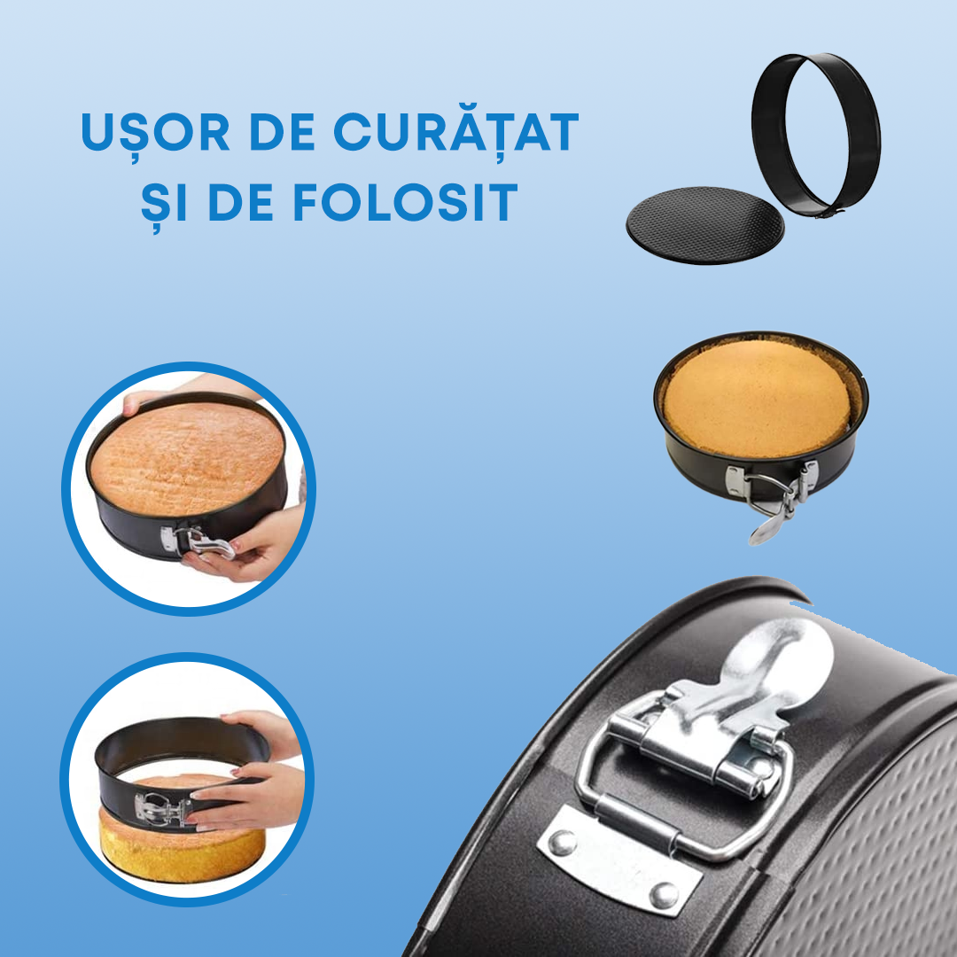Bază detașabilă și suprafață antiaderentă